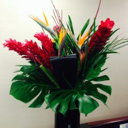 corporate flower delivery - tropical