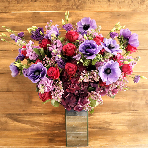 floral arrangements - monochromatic
