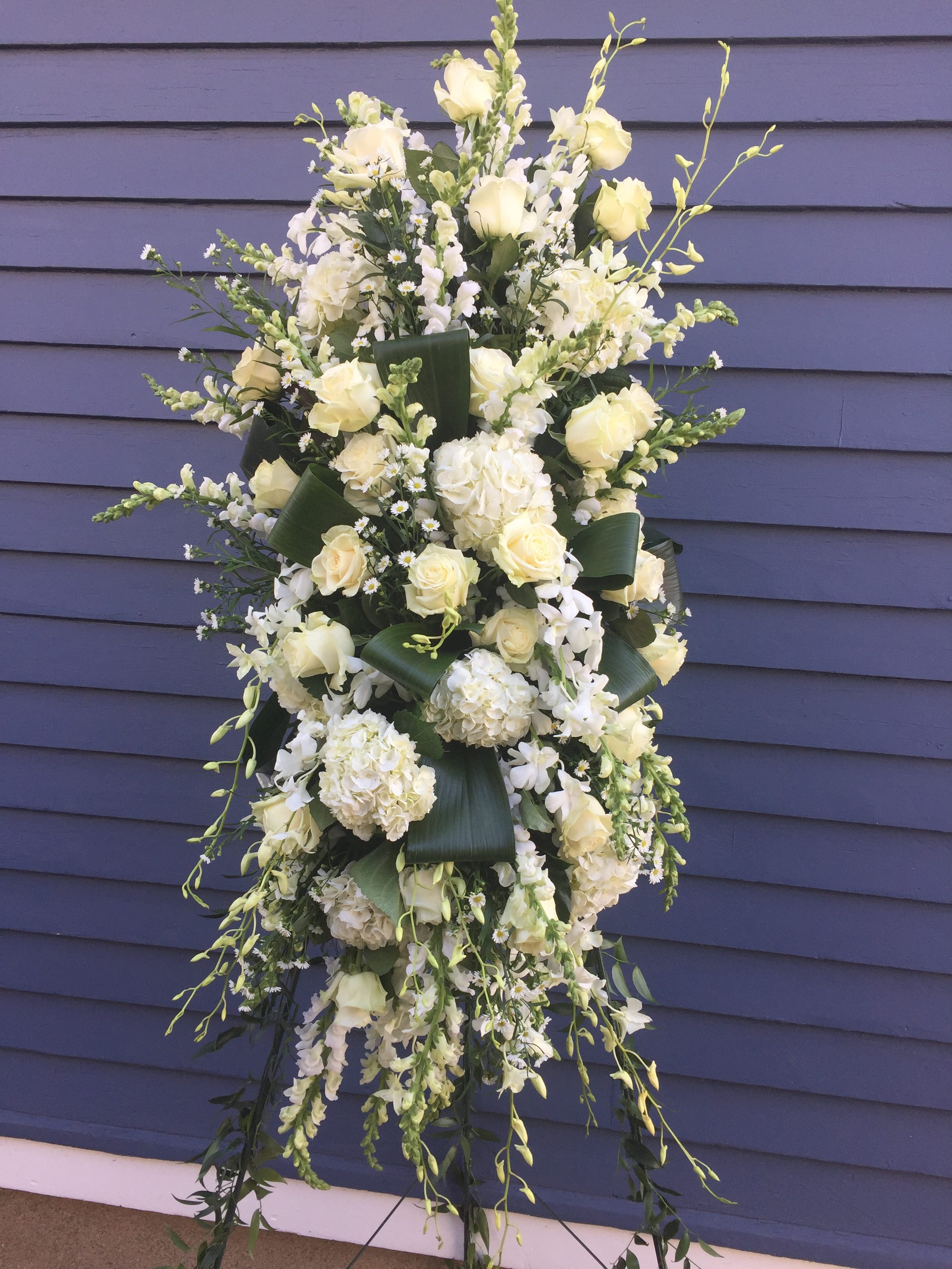 Funeral Floral Arrangements Standing Sprays